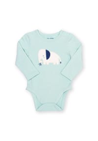 KITE - Baby Ele Time Body Bio-Baumwolle - blau