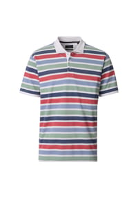 CASAMODA - Herren Polo-Shirt gestreift - Blau