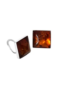 OSTSEE-SCHMUCK® - Ohrclip , Classic 24 x 16 mm , Silber 925/000 - silber
