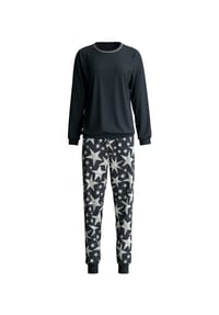 CALIDA - Schlafanzug Winter Dreams, Baumwolle, für Damen - 748 BLUE NIGHT