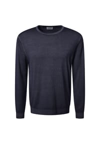 pierre cardin - Pullover mit Rundhalsausschnitt - Schwarz