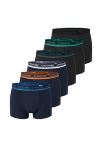 uncover by SCHIESSER - Retro Short / Pant 6er Pack Cotton - Dunkelblau