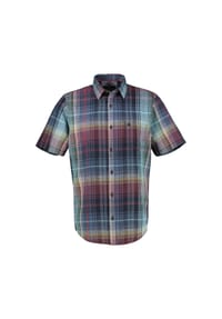LERROS - Sommerliches Karohemd mit Leinenanteil - 532 FADED YELLOW