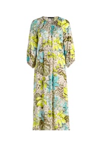 BETTY BARCLAY - Sommerkleid mit Rundhalsausschnitt - Beige/Yellow