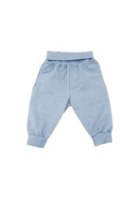 maximo® - GOTS BABY-Pumphose,Microringel Jerseybund - kaper-hellbraunmeliert