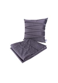 Kayoom - Dekokissen & Decke Paulina 125 2er-Set - champagner