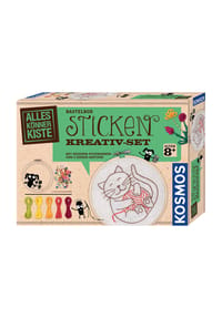 KOSMOS Sticken Kreativ-Set - ALLESKÖNNERKISTE - MEHRFARBIG