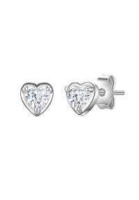 GLANZSTÜCKE MÜNCHEN - Damen Ohrringe aus 925/- Sterling Silber in Silber mit Topas - silber