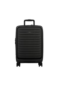 JUMP® Striper - Striper 4 Rollen Kabinentrolley 55 cm mit Dehnfalte - dark grey