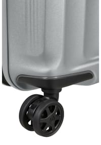 Samsonite Nuon 4-Doppelrollen Trolley „Nuon“, Kreuzspanngurte, Reißverschlussfach, TSA-Schloss, uni, 38l, 55cm Bild 3