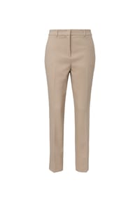 comma, - Stoffhose, High-Waist, für Damen - 8091  BROWN