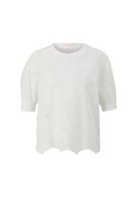 s.Oliver - Shirt, Baumwolle, für Damen - 0210  WHITE