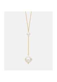 Diamant L'eternel - Halskette, mit Zuchtperle, 585 Gelbgold - gold