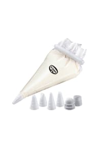 Dr.Oetker - Spritzbeutel-Set, 15-teilig - TRANSPARENT/WEISS
