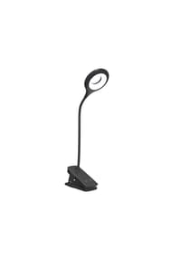 COFI - Wozinsky WLBK-02 Kabellose LED Leselampe mit Clip Schwarz - Schwarz 20 x 5 x 3 cm