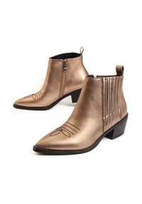 NYREX - Absatzstiefel Espuela Golden - gold