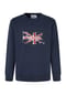 Pepe Jeans Sweatshirt, Rippbündchen, Baumwolle, für Herren Bild 1