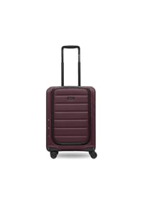 REDOLZ Essentials 17 - Essentials 17 4-Rollen Kabinentrolley 55 cm Soft-Pocket Laptopfach - black