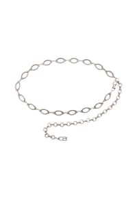 collezione alessandro® - Kettengürtel Mattanja Made in Italy - altsilber