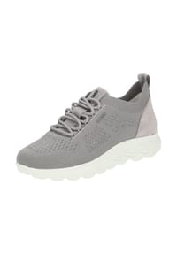 GEOX - Veloursleder/Textil Sneaker - Grau