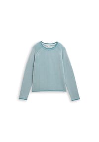 TOM TAILOR - Strickpullover, Seitenschlitzen, für Damen - 39243 PINK