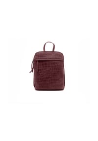 WILD LIFE - Rucksack Büffelleder, für Damen - bordeaux