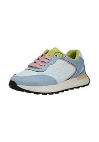 TOM TAILOR - Lederimitat/Textil Sneaker - Sky
