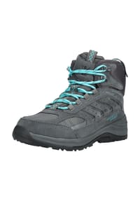 waldläufer® - Veloursleder/Textil Wanderschuhe H-DEBBY - Grau/Blau