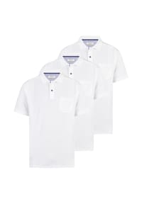 Redmond - Poloshirt 3er Pack Basic - Beige