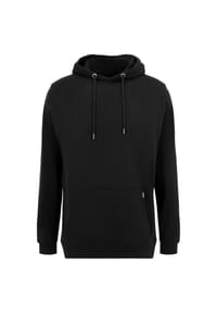 OLDSKULL - Kapuzensweatshirt Plain Basic mit Kapuze und Kordelzug - Black