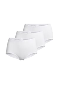 Nina von C. - Taillen Slip 3er Pack Basic - Weiß