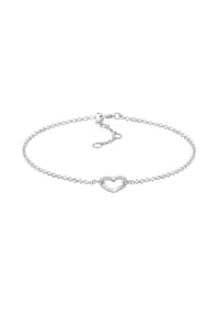 elli. - Armband Herz Liebe Love 925 Sterling Silber - Gold
