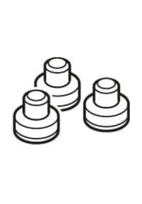 Silit Dichtkappen, Gummi, 3-teilig - SICOMATIC D/T/L/SN/S - 