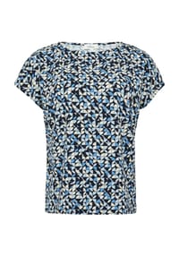 s.Oliver - Red Label T-Shirt, elastisch, für Damen - 55G1 BLUE