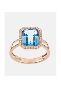 Diamant L'eternel - Ring, mit 0.2 ct Diamant, 375 Roségold - rose gold