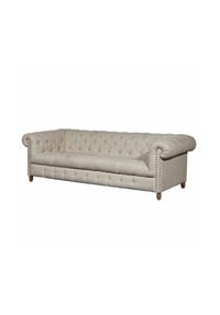 LOBERON - Sofa Parpeville leinen - leinen