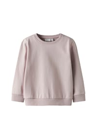 name it® - Sweatshirt, Rippbündchen, für Kinder - 0 BURNISHED LILAC