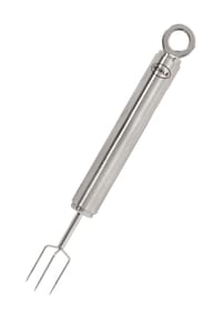 RÖSLE - Pellkartoffelgabel, Edelstahl, 17 cm - SILBER