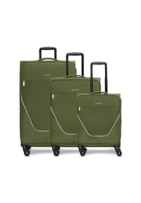 Stratic taska - taska 4-Rollen Kofferset 3tlg. mit Dehnfalte - ocean blue