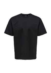 ONLY & SONS - T-Shirt, Bio-Baumwolle, für Herren - 187679 BLACK