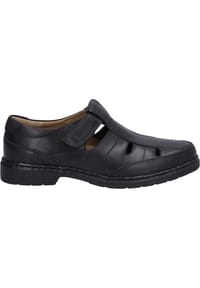 JOSEF SEIBEL - Herren Slipper Alastair 08, schwarz - schwarz
