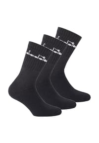 diadora - Unisex Tennissocken - 3er Pack, Logo - Dunkelblau