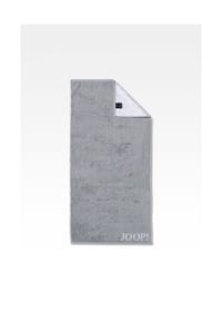 JOOP! CLASSIC DOUBLEFACE Handtuch 50x100 cm, Silber - JOOP! CLASSIC DOUBLEFACE - Anthrazit