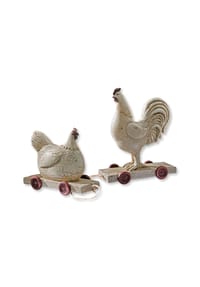 LOBERON - Huhn 2er Set Mesnil creme - creme