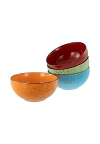 CreaTable - Nature Collection Mediterran, Buddha Bowl 4-tlg (m - bunt