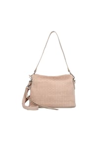 FREDsBRUDER Weave Harmony - Weave Harmony Schultertasche Leder 27 cm - stone