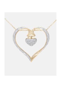 Diamant L'eternel - Kette mit Anhänger, mit 0.25 ct Diamant, 375 Gelbgold - gold