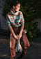 BETTY & CO Casual-Hose im Glitzer-Look Bild 8