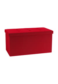 VCM. - Stoff Sitzbank | Maße ca. H. 38 x B. 76 x T. 38 cm | Kiste für flexiblen Einsatz in allen Wohnräumen | Aufbewahrungsbox | Sitztruhe - Boxas - Anthrazit