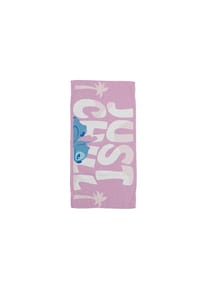 Disney - Lilo & Stitch Kinder Badehandtuch – Saugstarkes und kuscheliges - Rosa 70 x 140cm